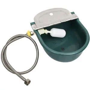 Livestock Automatic Cattle Drinking Horse Float Ball Water Bowl Cow Drinking Bowl with Stainless Steel Lid