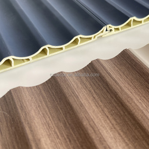 Gỗ Veneer Tre Nhựa Thân Thiện Với Môi Chống Cháy Chống Ẩm 3D Tường Bảng Điều Chỉnh Flauled Lượn Sóng Thiết Kế Cho Phòng Ngủ - Product Image 5