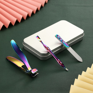 New Design 4 in 1 Manicure <b>Kit</b> Stainless Steel Slant Edg Toenail Clipper Cutter <b>Nail</b> <b>Care</b> Tools <b>Nail</b> Clipper Set - Product Image 5