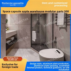 Micro Modular thép prefab container nhà thông minh không gian viên nang nhà di động cho B & B cho nhà bếp du lịch phòng tắm nắng phòng khách - Product Image 4