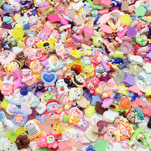 Bán buôn hỗn hợp màu nhựa phim hoạt hình phụ kiện cho điện thoại tự làm trường hợp quan hệ tóc phụ kiện nhựa - Product Image 3