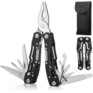 Açık multi kamp taşınabilir paslanmaz çelik Edc katlanır İşlevli araçları acil hayatta kalma bıçağı pense - Product Image 1