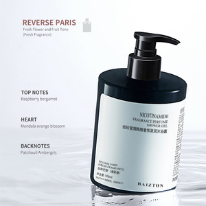 Gel douche hydratant à la nicotinamide et aux herbes, marque privée, pour adultes, 500 ml - Product Image 5