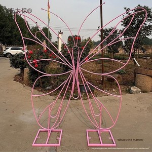 Ornamenti a Farfalla, Fiori Artificiali in Seta, Set Gigante Tridimensionale per Centri Commerciali e Strade, Kit Fai-da-Te Meichen Mai - Product Image 3