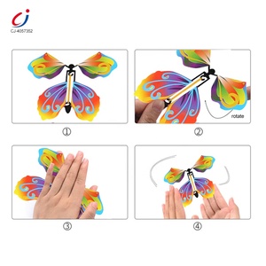 Chengji all'ingrosso festa di compleanno regalo a sorpresa novità gag giocattoli elastico alimentato wind up fata <span class=keywords><strong>farfalle</strong></span> <span class=keywords><strong>volanti</strong></span> - Product Image 5