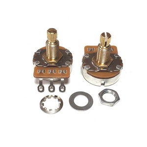 โพเทนชิโอมิเตอร์แบบปรับค่าได้ FANRUI RK241T01 ซีรีส์ 24 มม. ความเสถียรสูง แกนทองแดง A500K ฟิล์มคาร์บอน ความคลาดเคลื่อน 20% 10000 รอบการใช้งาน - Product Image 1