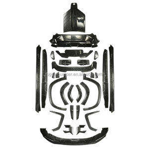Kit de Carrocería de Fibra de Carbono Seca para BMW <span class=keywords><strong>XM</strong></span> G09 2022-2026 Estilo MSY, Piezas de Auto de Carbono Seco, Alerón Delantero, Faldones Laterales, Capó, Alerón de Techo - Product Image 6