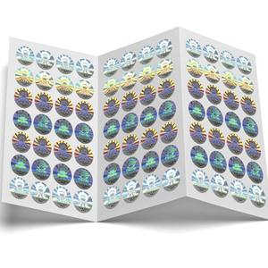 Etiqueta de holograma de seguridad de partículas con etiqueta de <span class=keywords><strong>bebida</strong></span> de código QR única - Product Image 3