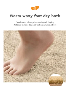 2025 nuevo diseño alfombras suaves y cómodas sala de estar alfombra grande <span class=keywords><strong>3D</strong></span> para sala de estar alfombra de puerta productos de baño - Product Image 2