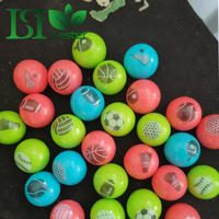 Usine à vitesse rapide LSTA0 + utilisant une imprimante alimentaire tricolore pour l'impression de bonbons en forme de boule