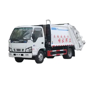 I-SU-ZU 6M3 Compactor Refuse Truck 6CBM Compacted Garbage Truck Garbage Truck for Sale