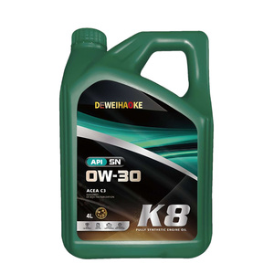 Huile moteur de vieille <span class=keywords><strong>voiture</strong></span> SN 0W30 Bon marché Cycle <span class=keywords><strong>d</strong></span>'expédition court 4L 5L Emballage Bienvenue pour vous renseigner sur l'huile de base automobile - Product Image 2