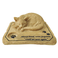 Fournitures d'artisanat pour la résine mémoriaux pour animaux de compagnie Statue d'animal moule décoration de table et accessoires