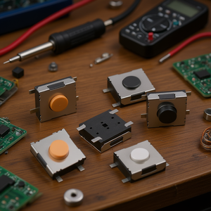 Interrupteur tactile Smd, paquet de 10 mini boutons poussoirs pour projets électroniques - Product Image 3