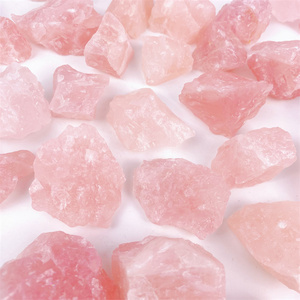 Cristalli Naturali Curativi, Ghiaia di Quarzo Rosa Lucidato, Pietra Grezza per Guarigione Spirituale - Product Image 4