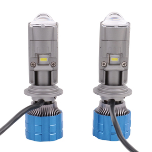 Mise à niveau de l'objectif du projecteur Bi Led H4 Mini phare à LED 150W 15000LM 6500K <span class=keywords><strong>Super</strong></span> Bright High Low Beam Led Lens - Product Image 3