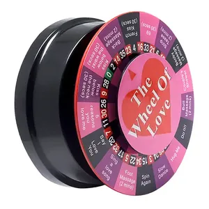 Mini juego sexual divertido en inglés, rueda de <span class=keywords><strong>ruleta</strong></span> electrónica, tocadiscos Sexy para amantes, juegos de amantes, juguetes de entretenimiento - Product Image 5