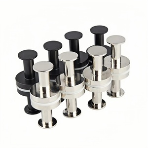 Trung Quốc Nhà sản xuất bán buôn từ chủ Nam Châm Màu Đen nhựa tráng Nam châm Neodymium kim loại đẩy pins - Product Image 2