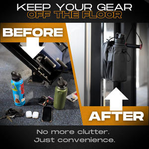 Sac à bandoulière magnétique pour hommes et femmes, sac de sport magnétique, gardez vos effets au sec loin du sol sale de la salle de sport grâce à l'attache magnétique - Product Image 3