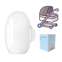 Produit pour bébé Poussette à bascule automatique portable pour bébé Convient à toutes les poussettes Balançoire électrique automatique rechargeable pour bébé