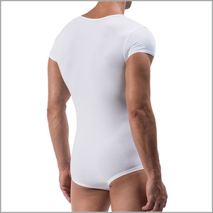 Logo personalizzato Sport ragazzo vita traspirante Sexy Boxer in cotone pantaloncini da <span class=keywords><strong>uomo</strong></span> intimo adulto tuta di un pezzo - Product Image 5