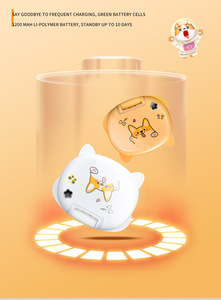 Dual SIM Mini funzione studente telefono H55 pulsante Design a conchiglia per bambini Non Smart Cross-Border Cartoon spagnolo tedesco - Product Image 4