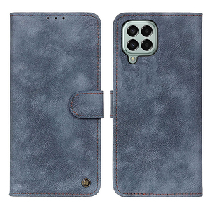 Étui portefeuille en cuir PU premium pour Samsung Galaxy <span class=keywords><strong>M33</strong></span> <span class=keywords><strong>5G</strong></span> avec fonction support, 4 emplacements pour cartes et rangement pour billets - Product Image 3