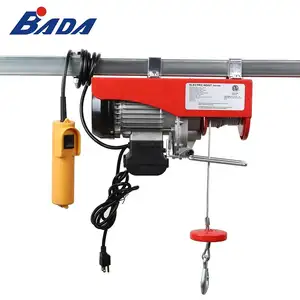 Bada 300/600kg 660/1320lb 12/6M 1250W 220V Công suất điện xử lý vật liệu hoist