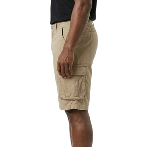 TOPSHOW Summer Men's Loose Cargo Shorts Silk Screen Print logos Sports Pants Outdoor Casual Solid Men's Cargo Shorts - Product Image 2