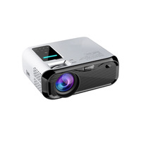Javoda Projecteur LCD Keystone à mise au point manuelle Full HD avec écran miroir intelligent prend en charge 4K 1080p