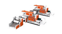 Machine de revêtement de bol de tasse de papier spécial pour le papier kraft/feuille de film de carton blanc stratification sacs de cartons de pochette de boîtier de moteur