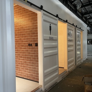 Assembled <strong>Container</strong> WC Shower <strong>Outhouse</strong> Cabin Prefab Public Toilet Portable Box Restroom Adult Bathroom Mobile - Product Image 1