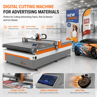 Máquina de Corte CNC con Cuchilla Oscilante para Vinilos y Pósters, Cortadora de Impresión Publicitaria para Materiales Flexibles