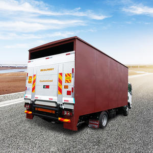 Système hydraulique, plateforme élévatrice arrière en aluminium pour <span class=keywords><strong>camion</strong></span>, pour la logistique et les camions frigorifiques de la chaîne du froid - Product Image 3
