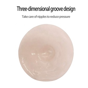 Couvre-mamelons réutilisables en silicone pour simuler des mamelons avec des mamelons Couvre-papilles collantes sans couture Pétales de seins nus - Product Image 3