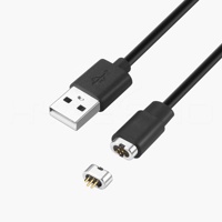 HytePro-cable de datos de carga usb magnético, TPE, 5 pines, pogo, M553B