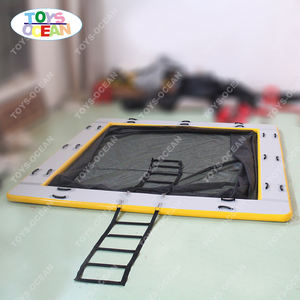 Nuevo estilo plegable y extraíble sofá piscina yate inflable flotante océano mar piscina con Red Anti medusas - Product Image 3