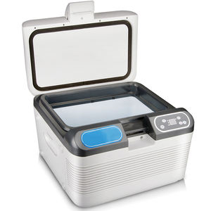 Portatile 12L riscaldamento e raffreddamento frigorifero elettronico 12V 24V auto <span class=keywords><strong>frigo</strong></span> per uso domestico e auto - Product Image 4