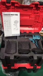 Perceuse électrique sans fil 18V 20V 21V au lithium, la meilleure, avec moteur sans balais, kit combiné d'outils de perçage puissants - Product Image 4