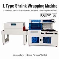 Machine d'emballage thermorétractable de bureau Chain 4525 pour film plastique POF (polychlorure de vinyle) – Fabricant d'emballages pour boîtes