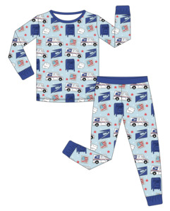 Conjunto de Dormir de Bambú Minimalista Moderno de 2 Piezas <span class=keywords><strong>para</strong></span> <span class=keywords><strong>Niñas</strong></span> Pequeñas, Diseño Chic, Ropa Orgánica Cómoda, Venta al por Mayor Directa de Fábrica - Product Image 1