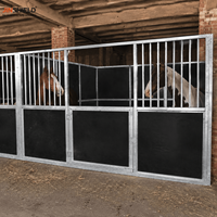 Box de stockage temporaire pour chevaux, léger, portable, économique, pour intérieur et extérieur, avec panneaux et toit