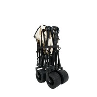 Grande poussette pour chien Jogger Wagon pliable pour chien avec 4 roues Poussette respirante pour animal avec lucarne en maille