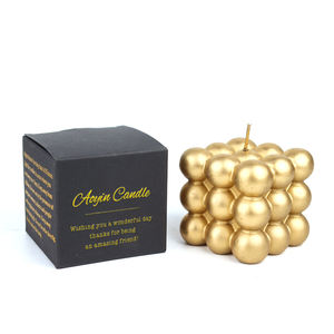 Velas de <span class=keywords><strong>Cubo</strong></span> de <span class=keywords><strong>Rubik</strong></span> sin Humo con Aroma en Varios Colores para el Día de San Valentín/Pedido de Mano/Boda - Product Image 1