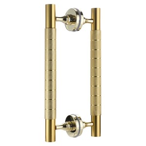 Manija de Puerta de Aleación de Aluminio, Base Redonda Desmontable, Diseño Minimalista Fundido a Presión para Puerta - Product Image 5