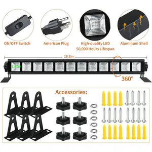 UV Wall Washer Licht Nieuwe Hot Led 36W Paars Aluminium Strip Licht 40W Halloween Spookhuis Fluorescentielamp