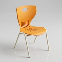 Ensemble de mobilier scolaire moderne de haute qualité pour salle de classe, centre de formation, bureau d'étude pour étudiants et chaise en plastique