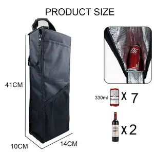 Yalıtımlı golf bira şişesi soğutucu ile en iyi golf soğutucu çanta coooler olabilir - Product Image 3