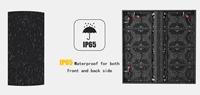Mur vidéo LED extérieur couleur P3.91 avec prise en charge du texte et de l'animation, panneau d'affichage de location certifié IP65
