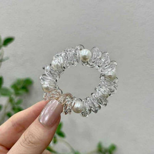 Elegante nastro di raso fatto a mano cravatte per capelli moda accessori per bambini vendita calda all'ingrosso - Product Image 1